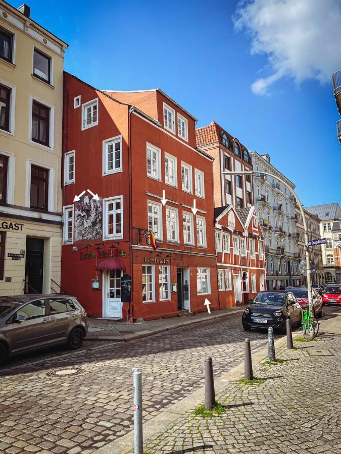 1A Citylage-Haus Im Centrum! Hamburg-Harburg Buitenkant foto